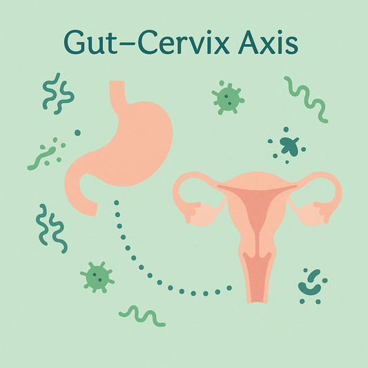 🌿 What Your Gut Has to Do With Your Cervix — And Why It Matters